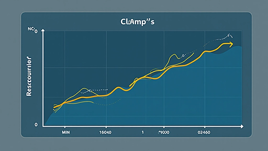 Visualisation d'une fonction clamp() montrant comment la largeur s'ajuste entre les valeurs minimum et maximum en fonction de la taille de l'écran